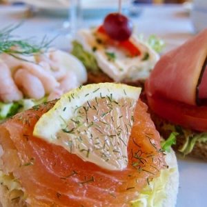 Smörrebröd till minnesstunden